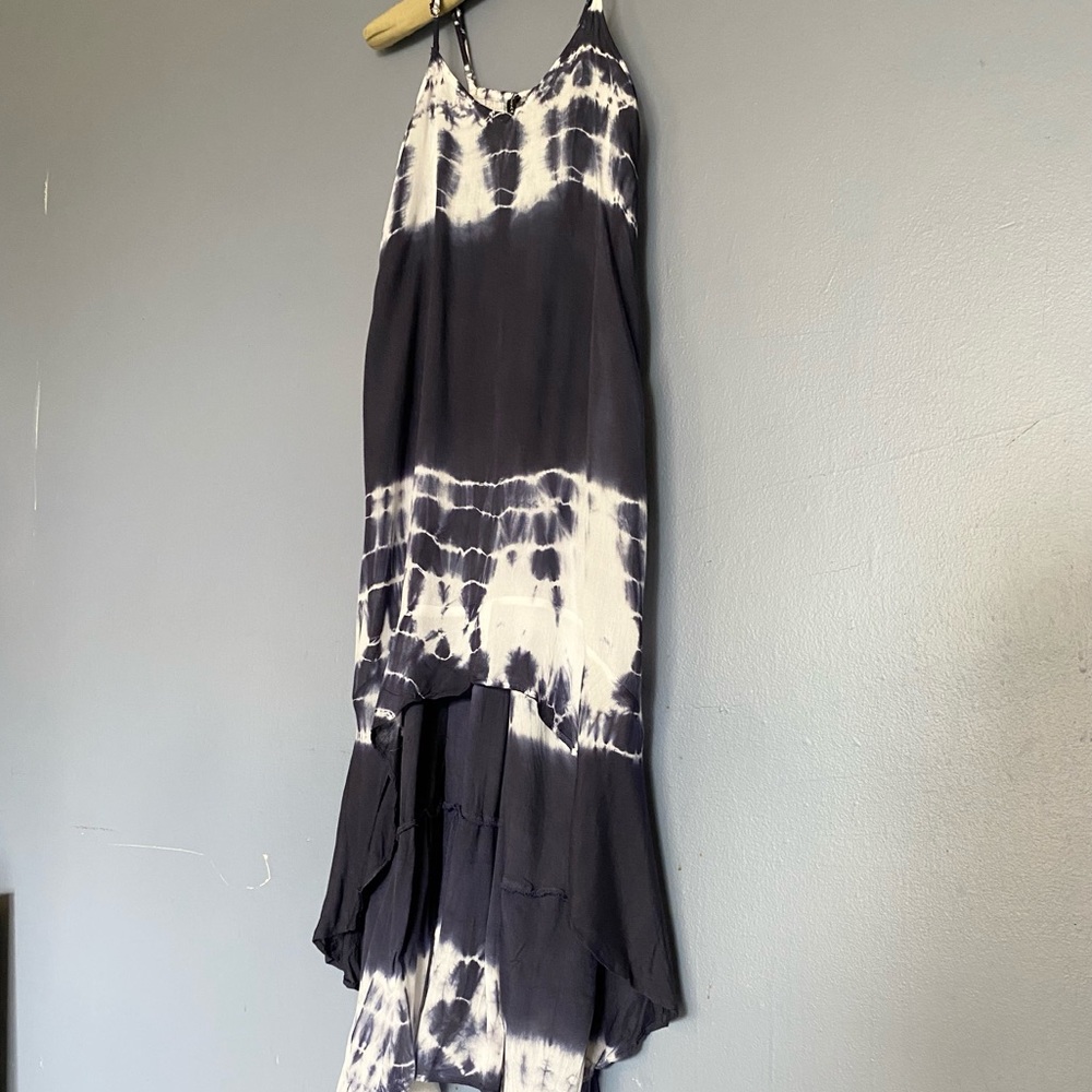 Tie dye style summer dress